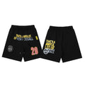 That's A Awful Lot Of Cough Syrup Venice Ball Graphic Sweatshorts - Black