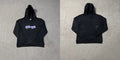 ADWYSD Script Logo Hoodie - Black / Purple
