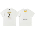 Enfants Riches Déprimés Cartoon Graphic & Back Yellow Tag T-Shirt - Cream