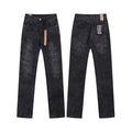 Ksubi All-Over Tonal Graffiti Print Denim - Washed Black