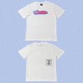 ADWYSD White Pink Oval Logo Tee