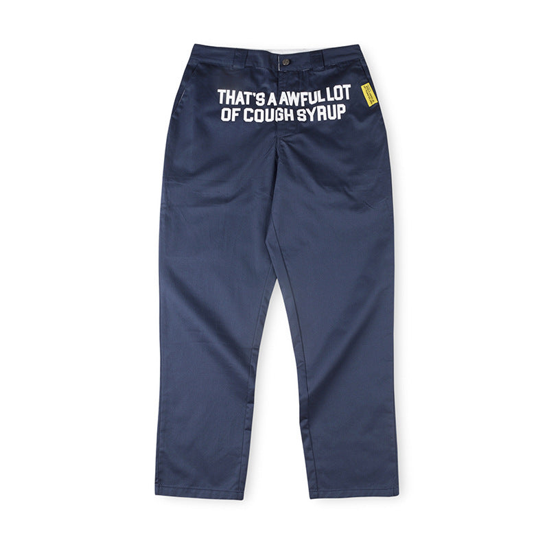 That's A Awful Lot Of Cough Syrup Worker Pants - Navy