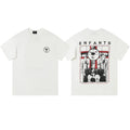 Enfants Riches Déprimés Circle Logo & Back Target Group T-Shirt - White