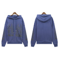 Who Decides War Stained Glass Outline Hoodie - Blue/Purple