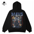 Warren Lotas Mavs Stadium Skull Hoodie - Black
