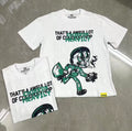 That's A Awful Lot Of Cough Syrup Cartoon Mascot T-Shirt - White