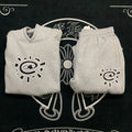 ADWYSD Logo Heavyweight Hoodie and Sweatpants Set - Athletic Grey