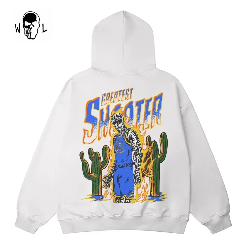 Warren Lotas Greatest Shooter Hoodie - White